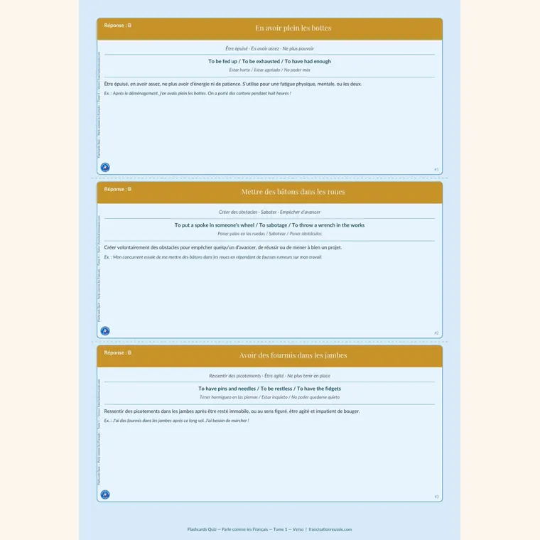 Aperçu du bundle DUO : activité guidée des expressions