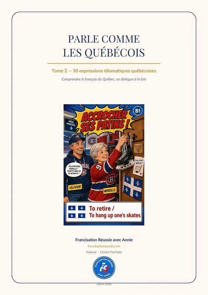 Aperçu du Tome 2 : couverture Parle comme les Québécois